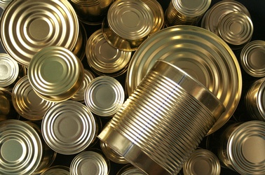 © Foto: Fotolia Metalldosen, Dosen, Metall, © Foto: Fotolia