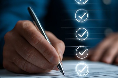 Checkliste, Kugelschreiber, © adobe.stock.com/Rakib