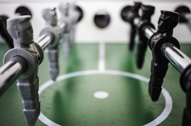 © Foto: Fotolia Tischfußball, Calcetto, Spiel, Spielfeld, Manschaften, © Foto: Fotolia