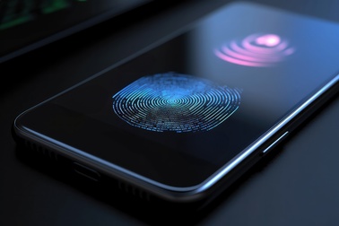 Smartphone Thumbprint Scan