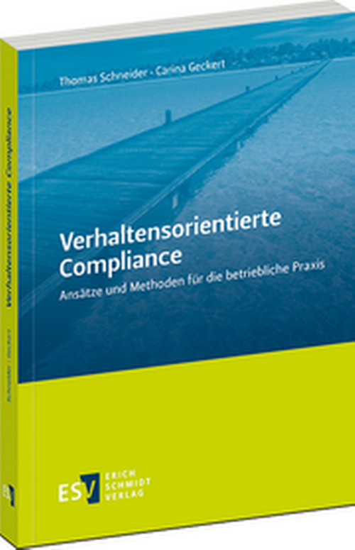 Cover: Verhaltensorientierte Compliance, © ESV