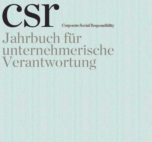 Jahrbuch für unternehmerische Verantwortung, © csr