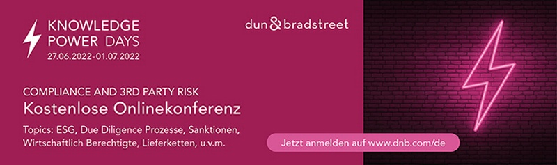 Banner DB, © Dun & Bradstreet
