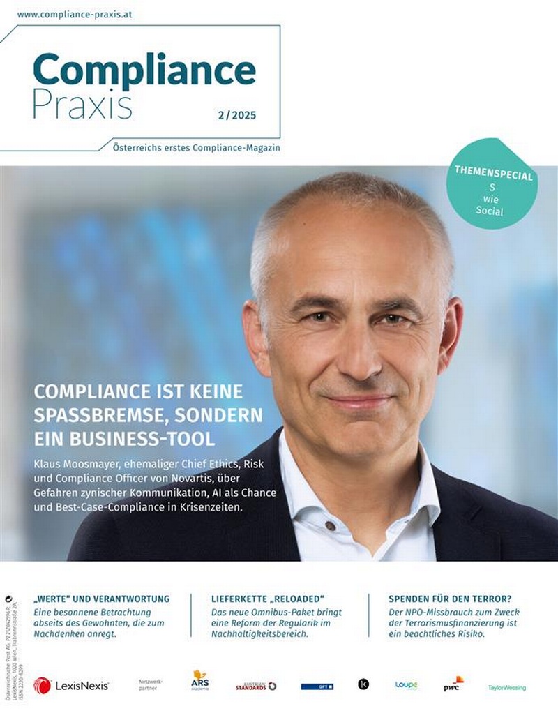 Compliance Praxis 2/2025 Cover, © LexisNexis Österreich