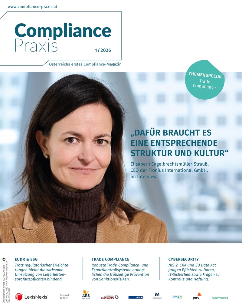 Compliance Praxis 1/2026, © compliance praxis