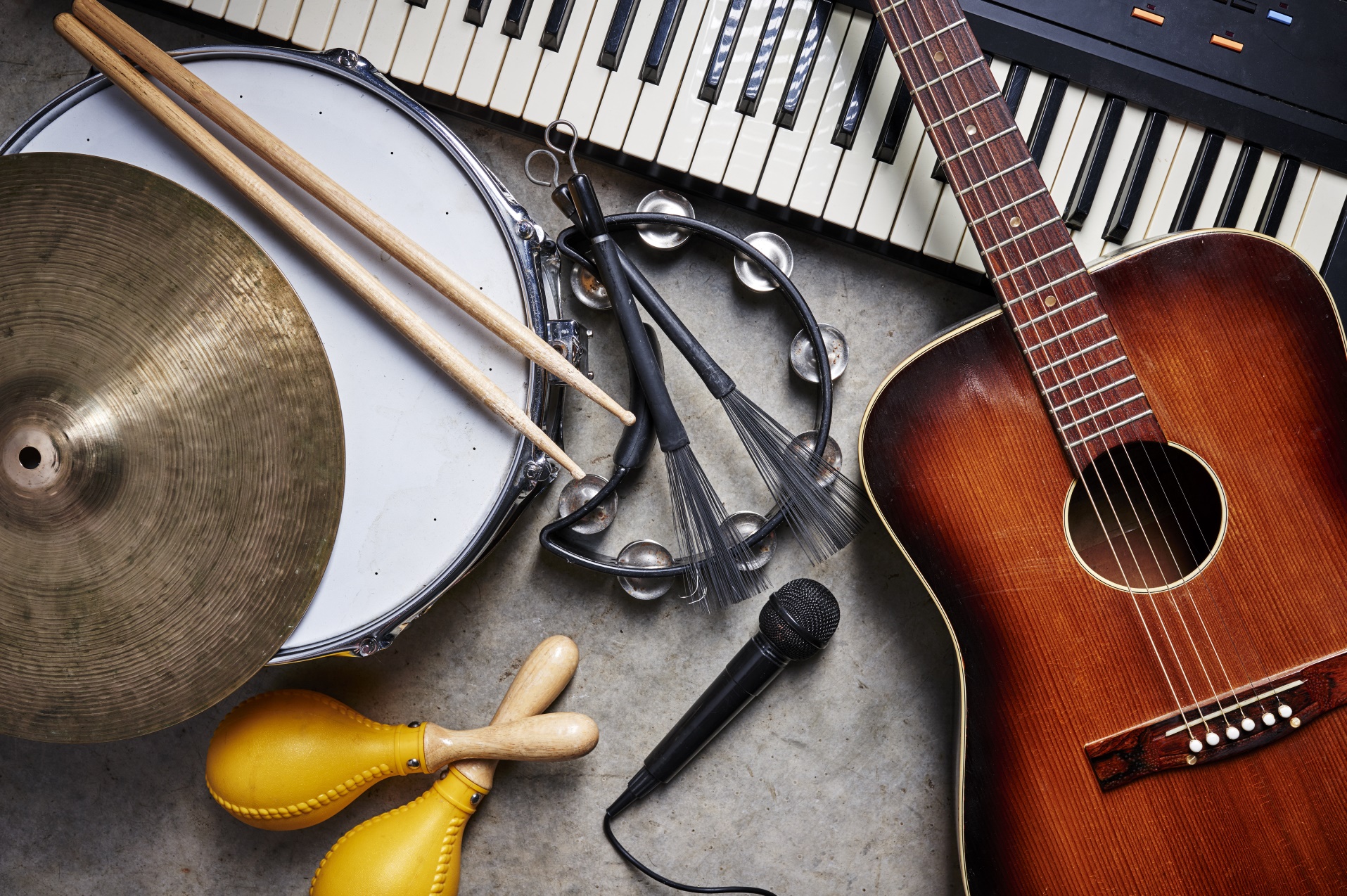 Musikinstrumente, ©  goodmanphoto - stock.adobe.com